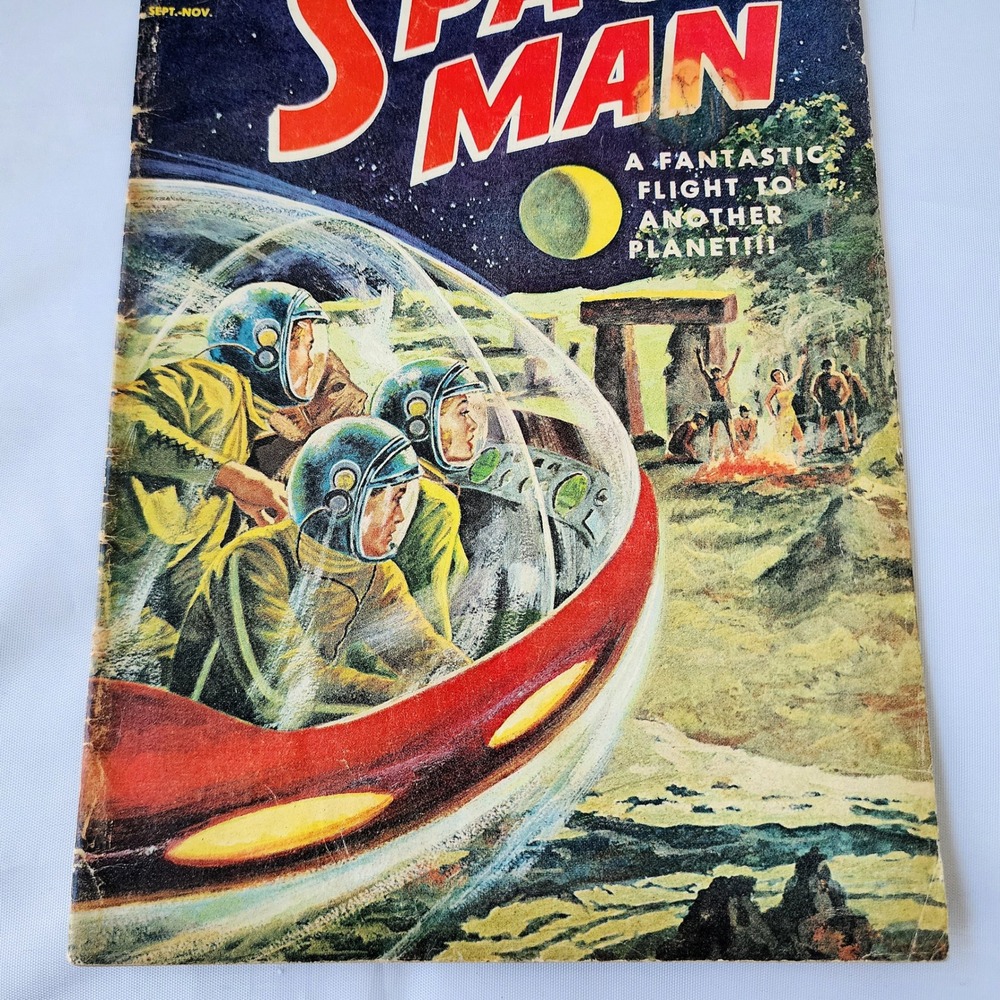 Space Man Issue #6‎ 1963 Dell Comics Painted Cover Silver Age Sci-Fi Astro 12c - Picture 4 of 10